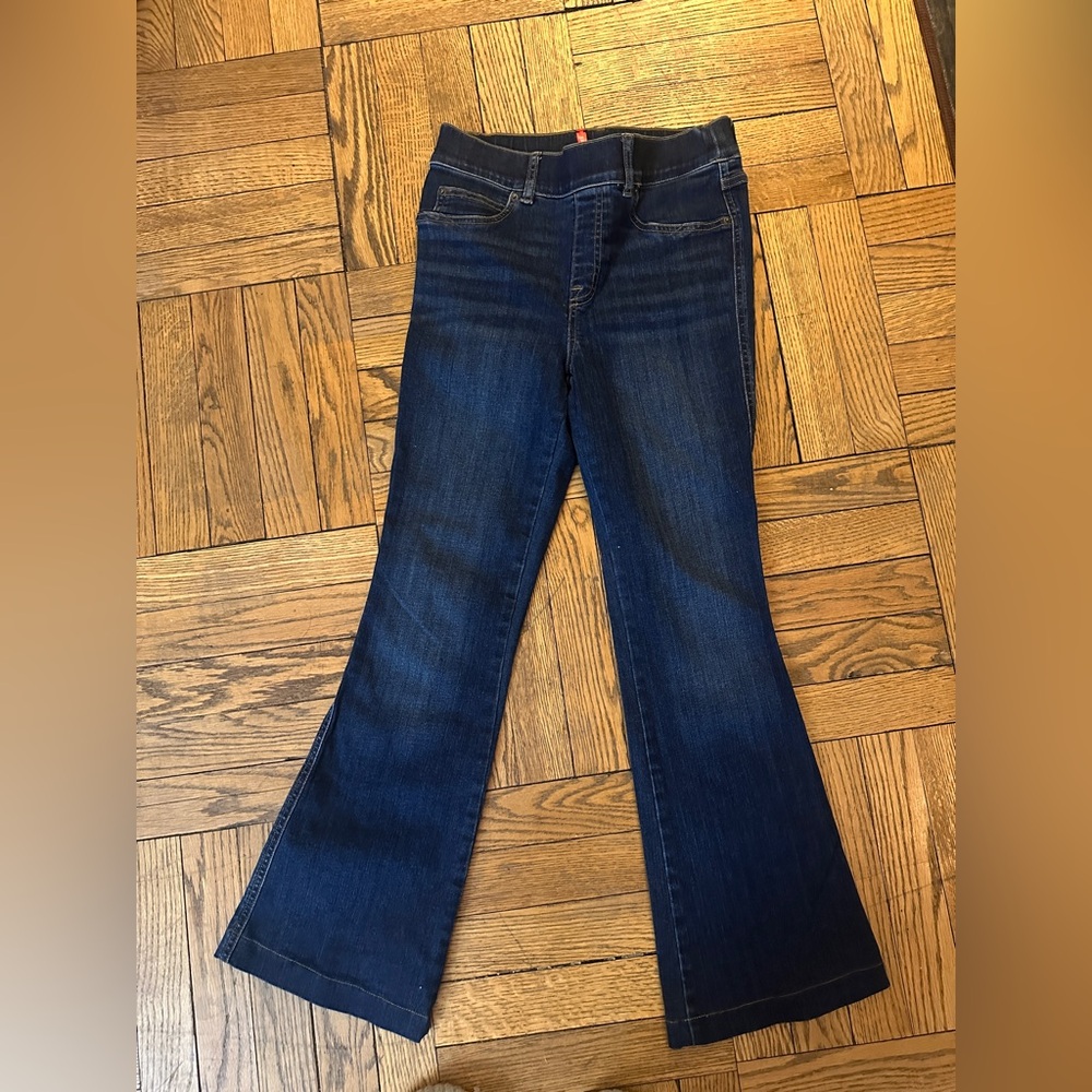 Spanx flared jeans size small